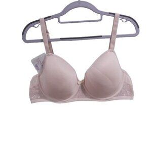 Bali Women's One Smooth U Ultra Light Spacer Underwire Bra Pink Size 40B DF3449